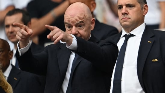 FIFA president Gianni Infantino was under tremendous pressure.(AFP)