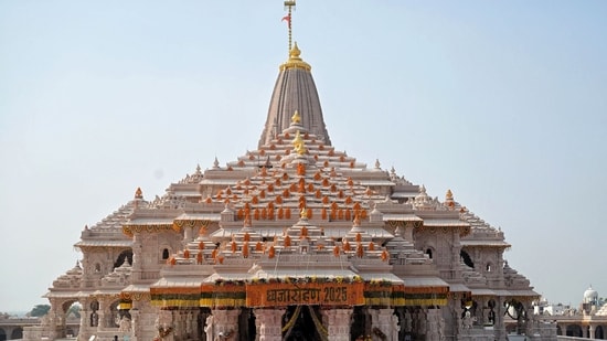Das mentioned that worship and darshan at the Ram temple are continuing smoothly