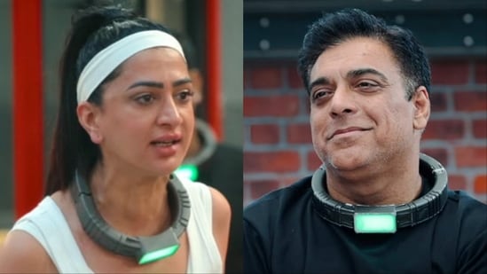Ram Kapoor and Pamala Serena had a confrontation on Lock Upp.