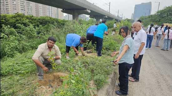 The organisers said the campaign also intends to encourage community participation in urban ecological restoration. (HT)