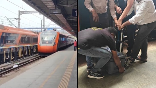 The Indian Railways said that the “heartbeat of hope” was “delivered on time”.