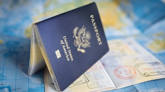 Representational image of US passport. (Unsplash)