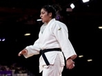 Ishroop Naranag takes on Godbout of Canada in Bronze medal match in judo.