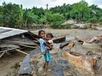 Assam government unveils a time-bound flood rehabilitation plan as affected families return home and the death toll reaches 82. (ANI)
