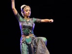 Ilesha Singh performing at her Kuchipudi Rangapravesham.