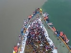 Magh Mela Officer Rishi Raj said the administration has also directed officials to expedite the tendering process for infrastructure and essential services. (FILE PHOTO)