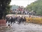 Stone-pelting by CJP protesters happened even after Parliament march: Officials