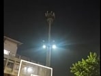 A video of the incident surfaced on social media where the cops can be heard persuading Heeralal to come down.