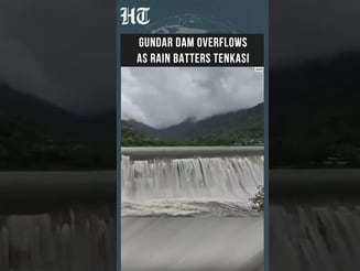 Watch: Gundar Dam Overflows After Heavy Rain in Tamil Nadu