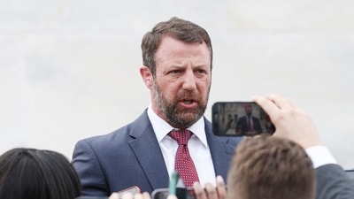 DHS Secretary Markwayne Mullin faces backlash after comments on deportation. (Getty Images via AFP) DHS Secretary Markwayne Mullin faces backlash after comments on deportation. (Getty Images via AFP)