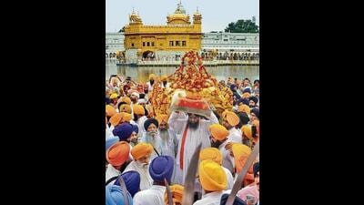 The march, which began from Akal Takht on July 24, will culminate at Takht Sri Damdama Sahib, Talwandi Sabo, on August 3. (HT FILE) The march, which began from Akal Takht on July 24, will culminate at Takht Sri Damdama Sahib, Talwandi Sabo, on August 3. (HT FILE)