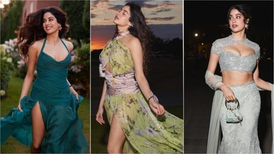 Janhvi Kapoor stuns in dreamy greens for pre-wedding events. (Instagram/@janhvikapoor) Janhvi Kapoor stuns in dreamy greens for pre-wedding events. (Instagram/@janhvikapoor)