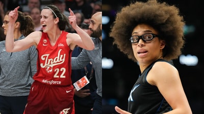 Caitlin Clark (L) and Olivia Miles. (Getty Images) Caitlin Clark (L) and Olivia Miles. (Getty Images)