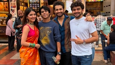 Actors Ramneek Kataria, Sachin Jeet Singh, Ansh Manuja and Pravisht Mishra in Lucknow (Actors Ramneek Kataria, Sachin Jeet Singh, Ansh Manuja and Pravisht Mishra in Lucknow ) Actors Ramneek Kataria, Sachin Jeet Singh, Ansh Manuja and Pravisht Mishra in Lucknow (Actors Ramneek Kataria, Sachin Jeet Singh, Ansh Manuja and Pravisht Mishra in Lucknow )