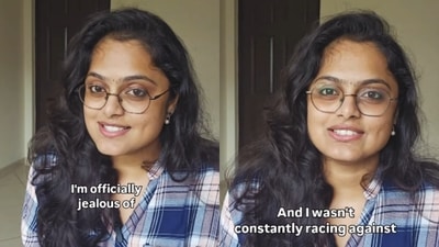 A woman said working from home gave her time to exercise, read and enjoy peaceful evenings. (Instagram/itssneha.irl) A woman said working from home gave her time to exercise, read and enjoy peaceful evenings. (Instagram/itssneha.irl)