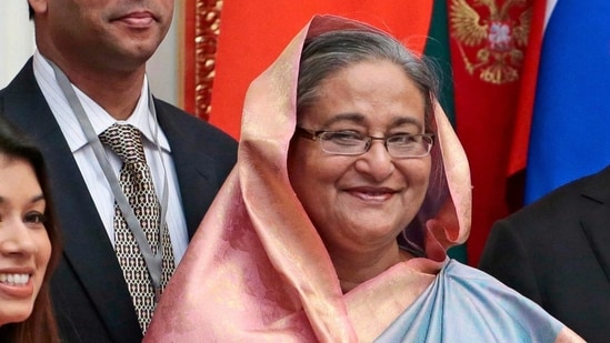 While Sheikh Hasina has issued statements, given interviews and attended some events virtually, she hasn't appeared in public since the collapse of her nearly 16-year rule on August 5, 2024(AFP File)