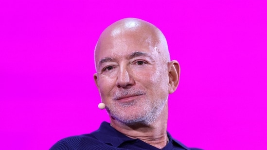 Amazon AI spending is paying off as strong cloud growth sends shares higher and adds $25 billion to Jeff Bezos’ net worth.  (REUTERS/Abdul Saboor)