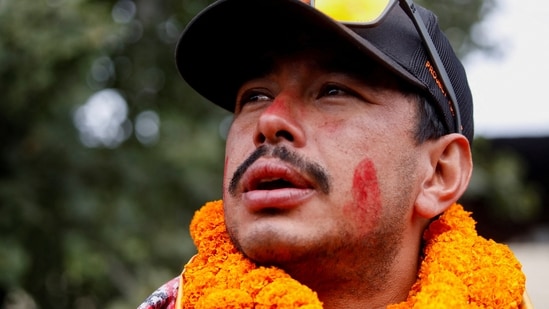 The 43-year-old mountaineer's body was found at an altitude of around 5,700 metres.