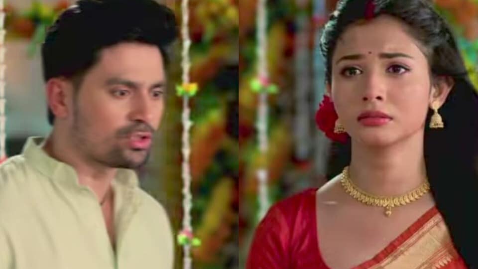 ফুলশয্যার রাতে শাওনের দেওয়া দুধের গ্লাস ফেলে দিল শুভ