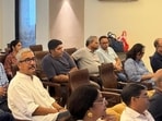 Apartment owners discuss governance reforms at the FAOA conference on Saturday (HT)
