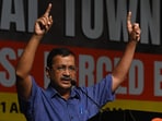 Aam Aadmi Party (AAP) national convener Arvind Kejriwal during the 'National Town Hall Against E20', at the Constitution Club, in New Delhi, India, on Saturday, August 1, 2026. (Photo by Vipin Kumar/ Hindustan Times)(Hindustan Times)
