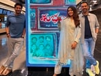 Himank Duvvuru, Samantha Ruth Prabhu and Raj Nidimoru head Tralala Moving Pictures. 