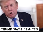 Trump explains U-turn, says he held off ‘biggest attack since world war II’…