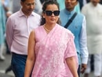 Kangana Ranaut addressed criticism for her political views.(PTI)