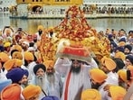 The march, which began from Akal Takht on July 24, will culminate at Takht Sri Damdama Sahib, Talwandi Sabo, on August 3. (HT FILE)