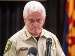 President Donald Trump's remarks on Pima County Sheriff Chris Nanos went viral amid the ongoing search for Nancy Guthrie.