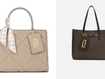 These handbags strike the perfect balance between trend and timelessness.(Lavie)