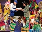 The CWG 2026 closing ceremony on Sunday had an array of performances lighting up the evening as India were handed over the baton to host the games in 2030.(Photos: PTI and Reuters)
