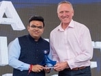 Jay Shah and Alan Donald. Jay Shah and Alan Donald.