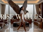 The campaign's visual identity combines the Falcon with elements inspired by nature through a distinctive biophilic illustration style. 