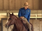 Monty Roberts died at the age of 91 on July 31. (Facebook/Monty Roberts)
