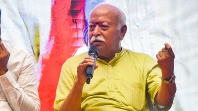 The founder of IIMUN thanked Mohan Bhagwat for accepting the invite (ANI Photo) The founder of IIMUN thanked Mohan Bhagwat for accepting the invite (ANI Photo)