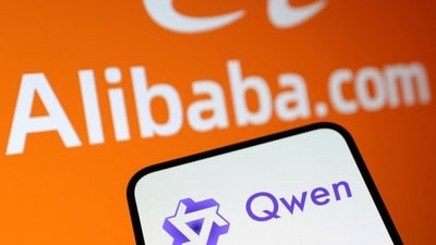 Alibaba stock climbed after the company launched its powerful Qwen3.8-Max AI model (REUTERS/Dado Ruvic/Illustration/File Photo) (REUTERS)