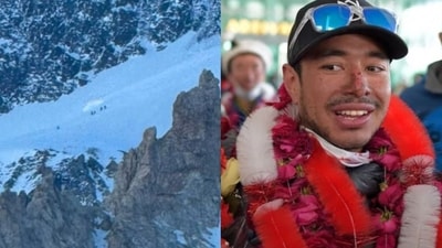 The video, showing Nirmal Purja and other climbers in that expedition, was posted on Instagram by Pakistan-based tour operator Karakoram Vision. The video, showing Nirmal Purja and other climbers in that expedition, was posted on Instagram by Pakistan-based tour operator Karakoram Vision.