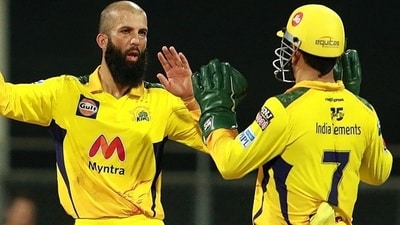 Moeen Ali played under MS Dhoni at CSK too. (X) Moeen Ali played under MS Dhoni at CSK too. (X)