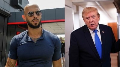 Andrew Tate's lawyer has warned Trump that not helping his jailed client could cost him young voters. (Reuters, AFP) Andrew Tate's lawyer has warned Trump that not helping his jailed client could cost him young voters. (Reuters, AFP)