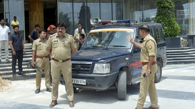 The police detained Sarfaraz, a resident of Balrampur district, for questioning (Representative Image/HT photo)
