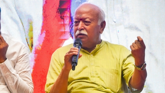 The founder of IIMUN thanked Mohan Bhagwat for accepting the invite(ANI Photo)
