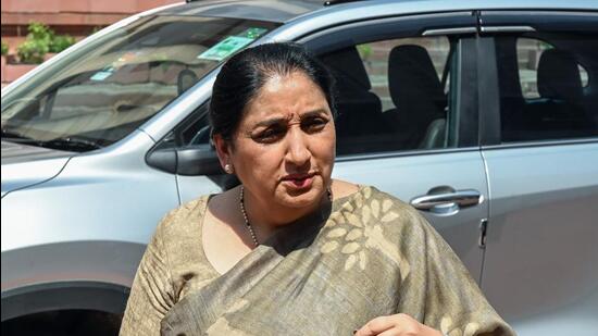 After taking charge as NCP national president, Sunetra Pawar introduced a series of organisational and constitutional changes. (Jitender Gupta/ANI)