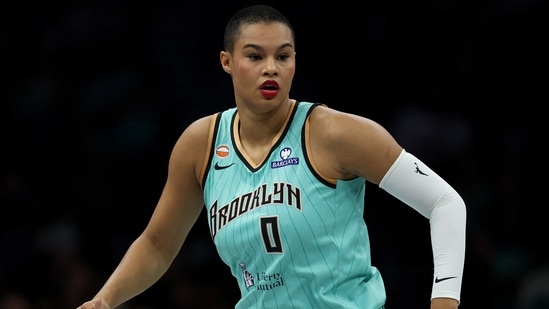 Satou Sabally has not played since late June, when she exited the Liberty's matchup against the Las Vegas Aces.