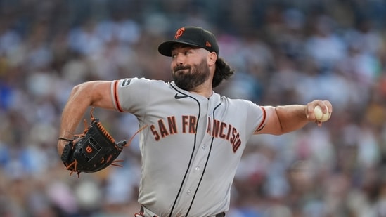 San Francisco Giants are reportedly parting ways with Robbie Ray in a deal with National League West rival the San Diego Padres.(AP Photo/Gregory Bull)