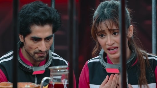 Lock Upp 2: Shivangi Joshi's shocking eviction sparks fan war after Harshad Chopda becomes first finalist.