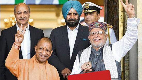 In February, the state government presented an annual budget (2026-2027) of ₹9.12 lakh crore — the largest-ever for the state — and incorporated new schemes worth ₹43,565.33 crore. (FILE PHOTO)