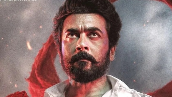 Suriya plays the lead role in RJ Balaji's Karuppu.
