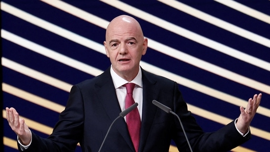FIFA President Gianni Infantino seeks support from the Trump administration amid pressure to resign over plans to sell World Cup assets.