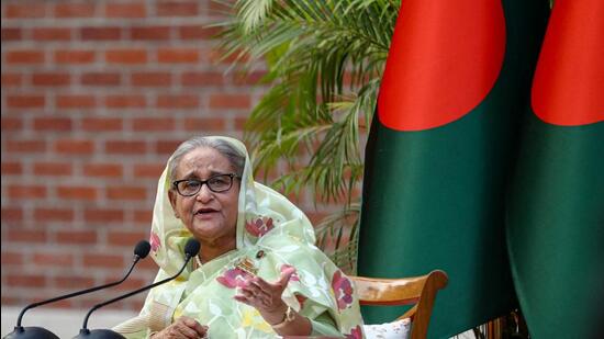 Sheikh Hasina (REUTERS)